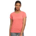 Women's Tek Gear&reg; Performance Base Layer Tee, Size: Xs, Brt Pink
