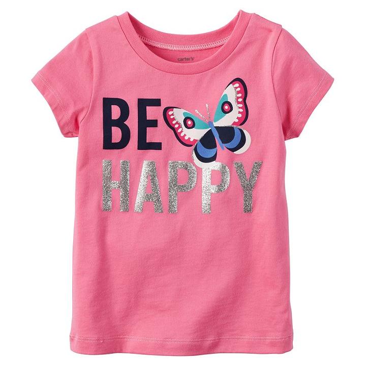 Girls 4-8 Carter's Animal Tee, Size: 6x, Pink