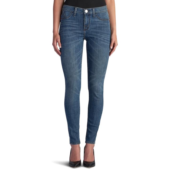 Women's Rock & Republic&reg; Kashmiere Skinny Jeans, Size: 0 Short, Med Blue