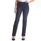 Petite Gloria Vanderbilt Amanda Classic Tapered Jeans, Women's, Size: 10 Petite, Med Blue
