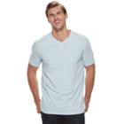 Big & Tall Sonoma Goods For Life&trade; Supersoft Stretch V-neck Tee, Men's, Size: 2xb, Light Blue