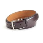 Men's Croft & Barrow&reg; Faux-leather Belt, Size: 32, Brown