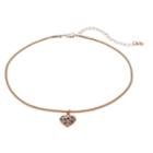 Lc Lauren Conrad Heart Pendant Necklace, Women's, Pink