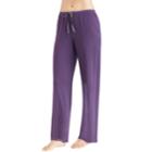 Women's Cuddl Duds Softwear Relaxed Lounge Pants, Size: Regular, Med Purple