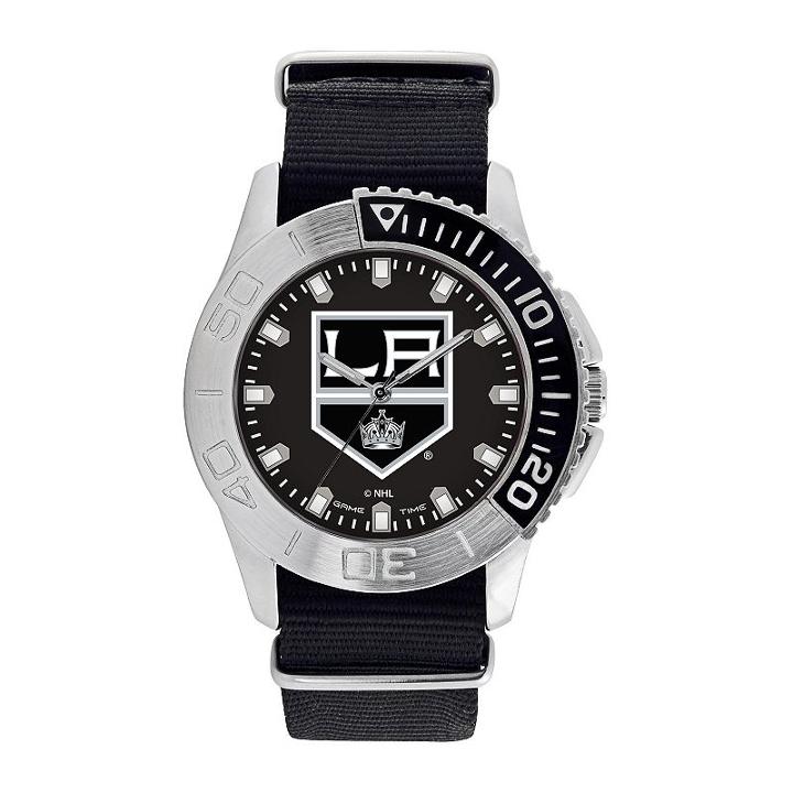 Men's Game Time Los Angeles Kings Starter Watch, Black