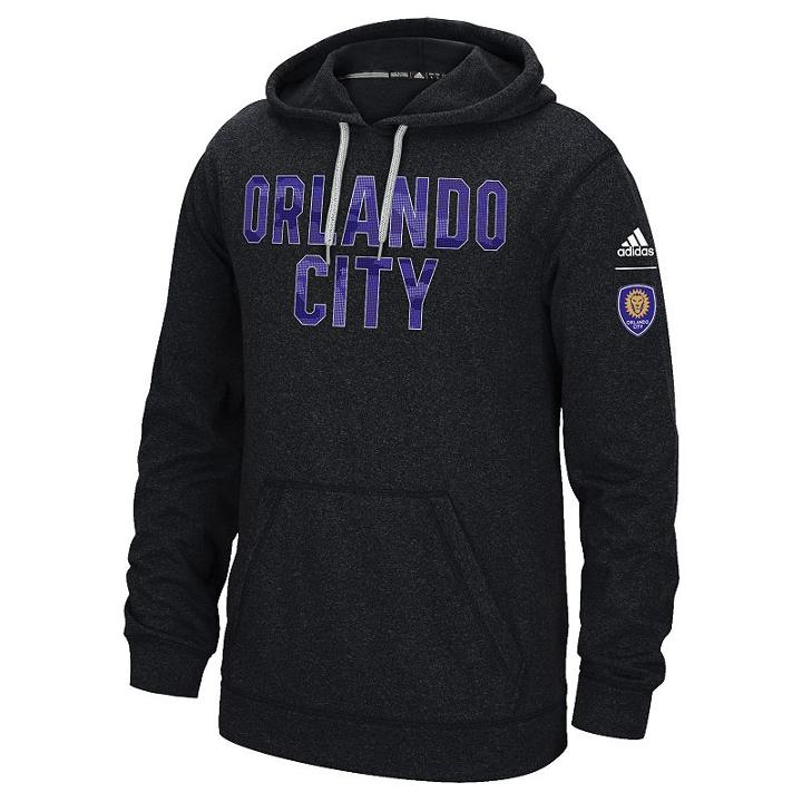 Men's Adidas Orlando City Sc Ultimate Hoodie, Size: Xl, Black