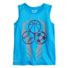 Boys 4-10 Jumping Beans&reg; Active Playcool Muscle Tank Top, Size: 6, Brt Blue