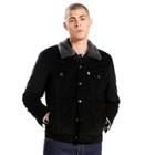 Men's Levi's&reg; Button-down Denim Jacket, Size: Xl, Black