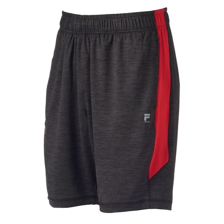 Big & Tall Fila Sport&reg; Space-dyed Training Shorts, Men's, Size: Xl Tall, Oxford