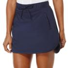 Women's Grand Slam Lightweight Tech Golf Skort, Size: Large, Med Blue