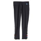 Girls 7-16 Fila Sport&reg; Criss Cross Mesh Ankle Capri Leggings, Girl's, Size: M(10-12), Black