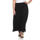 Plus Size Dana Buchman Maxi Skirt, Women's, Size: 1xl, Oxford