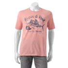 Men's No Borders Keepin' It Reel Deep Sea Charters Fishing Tee, Size: Xxl, Med Green