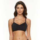 Women's Apt. 9&reg; Crisscross Bikini Top, Size: Xl, Black