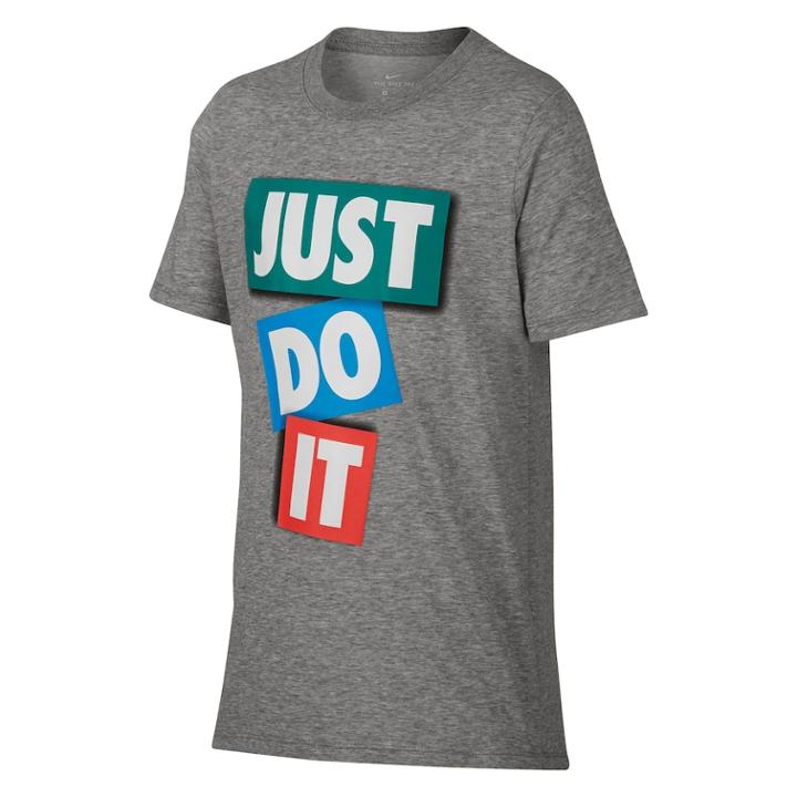 Boys 8-20 Nike Training Graphic Tee, Size: Small, Grey