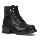 Lugz Flirt Hi Zip Women's Moto Boots, Size: Medium (7.5), Black