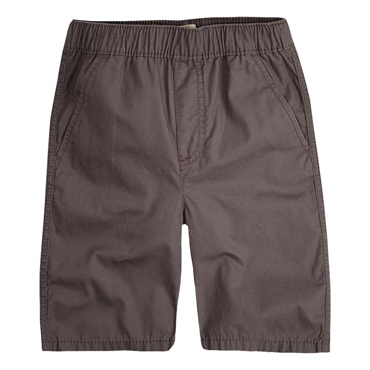 Boys 4-7x Levi's Rip-stop Pull-on Shorts, Size: 6, Grey (charcoal)