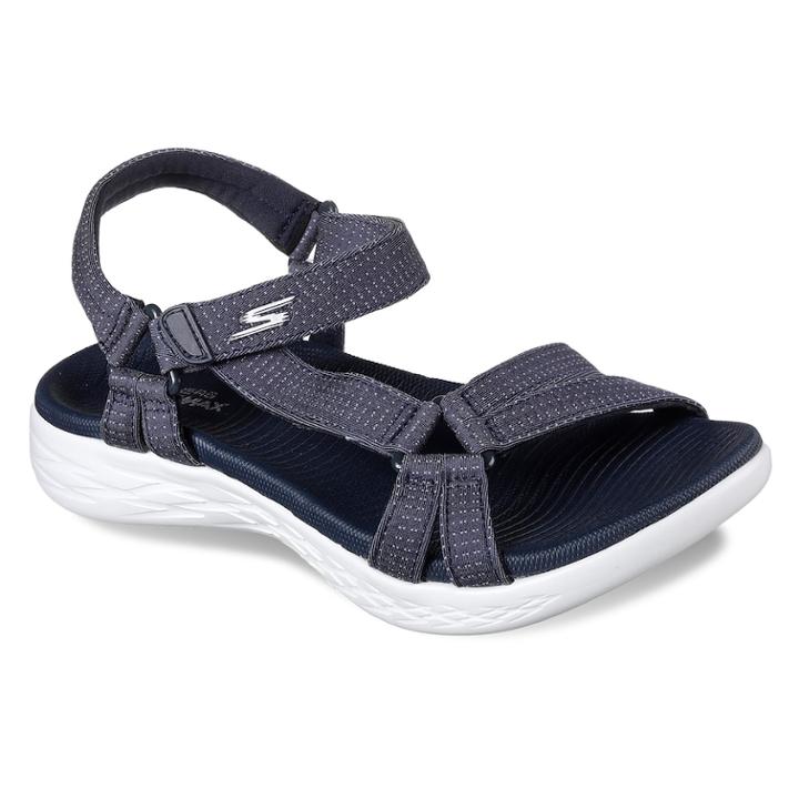 Skechers On-the-go 600 Brilliancy Women's Sandals, Size: 9, Blue (navy)