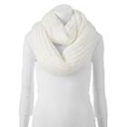 Keds Cable-knit Heavy Infinity Scarf, Women's, White