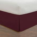 Tailored Poplin Bed Skirt, Size: Queen, Multicolor