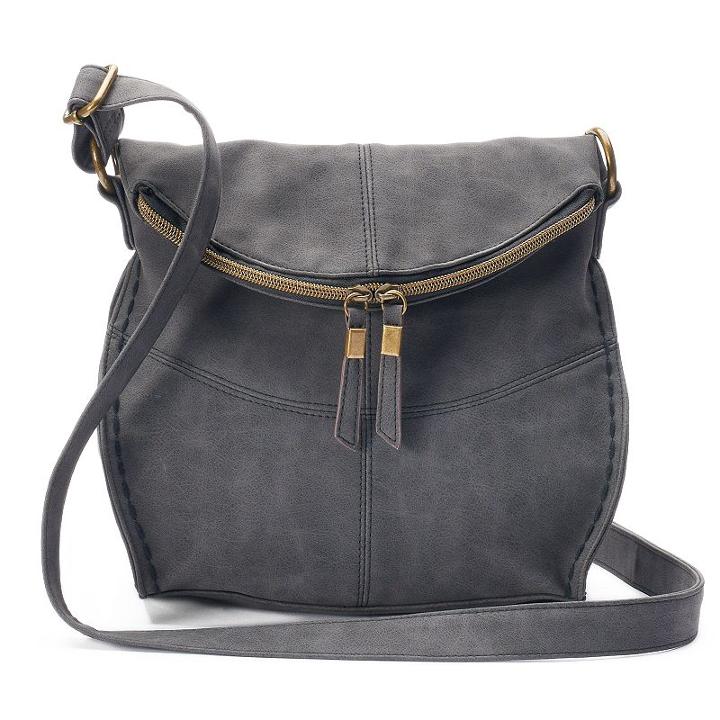 Sonoma Goods For Life&trade; Shelia Crossbody Bag, Women's, Grey