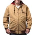 Men's Walls Vintage Duck Hooded Jacket, Size: Large, Brown Oth