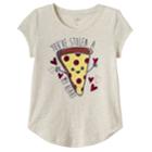 Girls Plus Size So&reg; Curved-hem Graphic Tee, Size: 18 1/2, Brt Orange