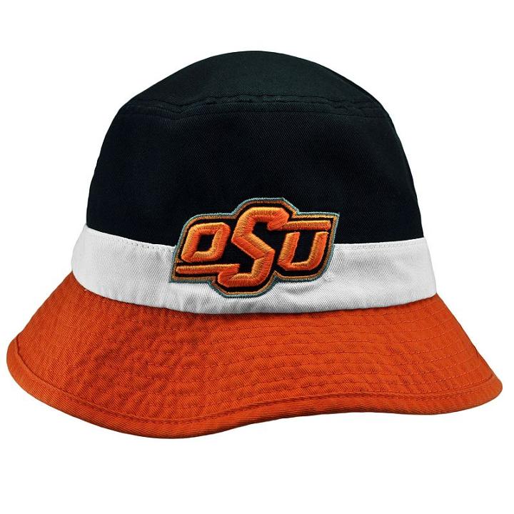 Adult Top Of The World Oklahoma State Cowboys Trifecta Bucket Hat, Men's, Black