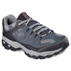 Skechers Afterburn M-fit Men's Athletic Shoes, Size: 12, Blue (navy)