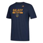 Men's Adidas Los Angeles Galaxy Ultimate Tee, Size: Small, Blue (navy)
