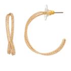 Textured Multi Hoop Earrings, Women's, Gold