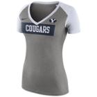 Women's Nike Byu Cougars Football Top, Size: Large, Dark Grey