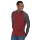 Men's Urban Pipeline&reg; Ultimate Raglan Tee, Size: Xl, Med Red
