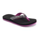 Reef Cushion Sassy Girls' Sandals, Girl's, Size: 4-5, Black