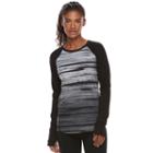 Women's Tek Gear&reg; High-low Long Sleeve Tee, Size: Small, Oxford