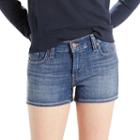 Women's Levi's&reg; Jean Shortie Shorts, Size: 0/25, Med Blue