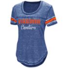 Women's Campus Heritage Virginia Cavaliers Double Stag Tee, Size: Large, Blue (navy)