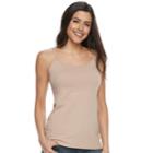 Women's Sonoma Goods For Life&trade; Everyday Camisole, Size: Small, Med Beige
