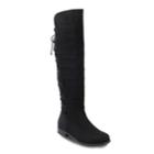 Olivia Miller Smithtown Women's Riding Boots, Size: 8, Black