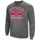 Men's Campus Heritage Rutgers Scarlet Knights Gradient Tee, Size: Medium, Grey (charcoal)