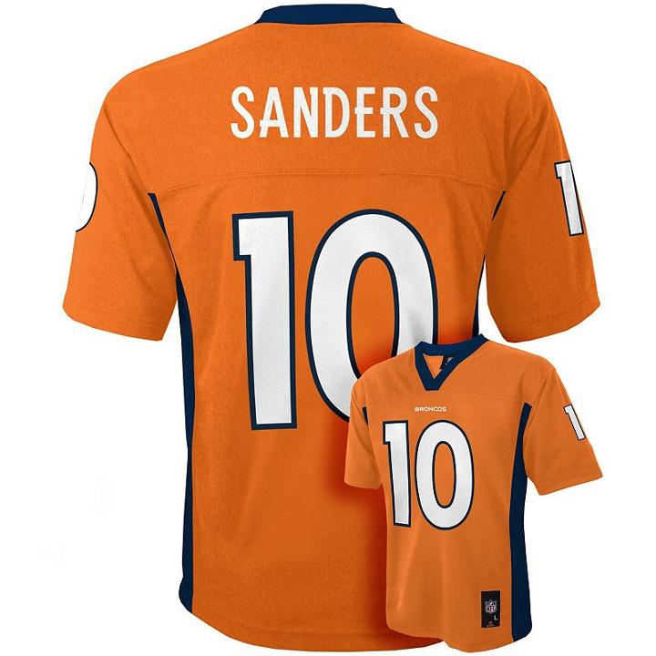 Boys 8-20 Denver Broncos Emmanuel Sanders Nfl Replica Jersey, Boy's, Size: Xl(18/20), Orange