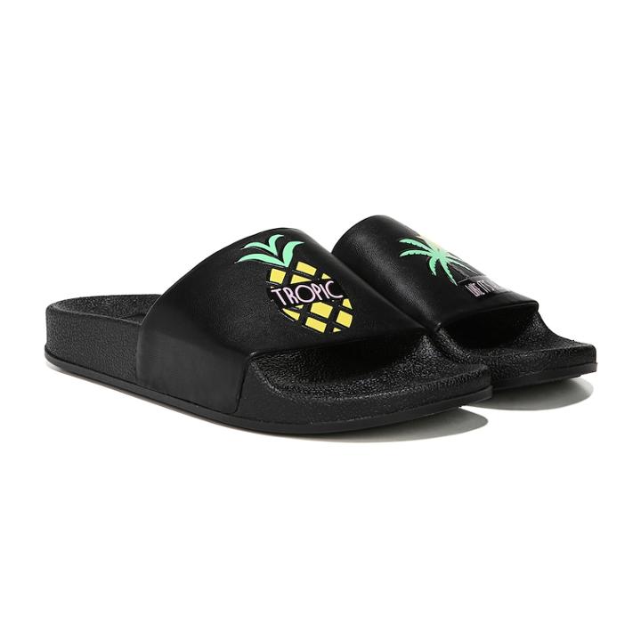 Circus By Sam Edelman Flynn Women's Slide Sandals, Size: Medium (9), Black