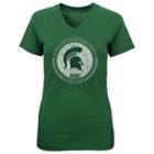Girls 4-6x Michigan State Spartans Medallion Tee, Girl's, Size: L (6x), Green