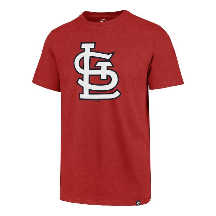 Men's '47 Brand St. Louis Cardinals Imprint Tee, Size: Small, Red