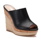 Style Charles By Charles David Angie Women's Wedge Sandals, Size: Medium (8.5), Black