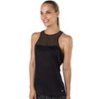 Women's Spalding Mesh High Neck Tank, Size: Small, Oxford