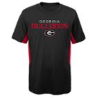 Boys 8-20 Georgia Bulldogs Mainframe Performance Tee, Size: Xl 18-20, Black
