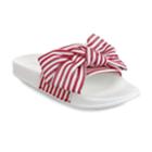 Olivia Miller Miami Women's Slide Sandals, Size: 8, Red