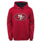 Boys 8-20 San Francisco 49ers Performance Hoodie, Boy's, Size: M(10-12), Dark Red