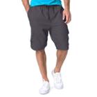 Big & Tall Chaps Classic-fit Elastic-waistband Cargo Shorts, Men's, Size: Xxl Tall, Grey